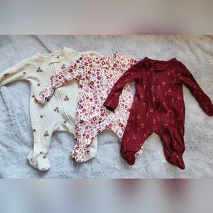 NB Carters Fall Onesie Bundle